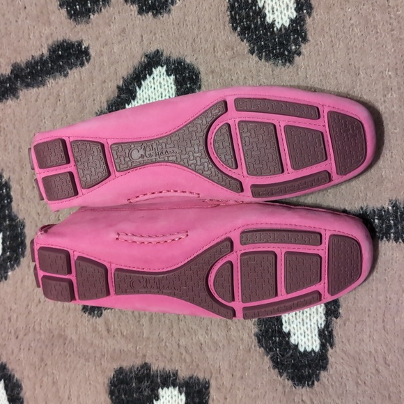 Cole Haan Women's Vibrant Pink Loafers - Picture 3 of 6